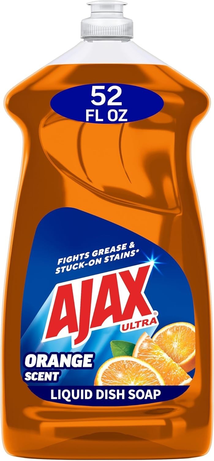 Dish Soap 52 Fl Oz Orange Scent Triple Action Grease Fighter