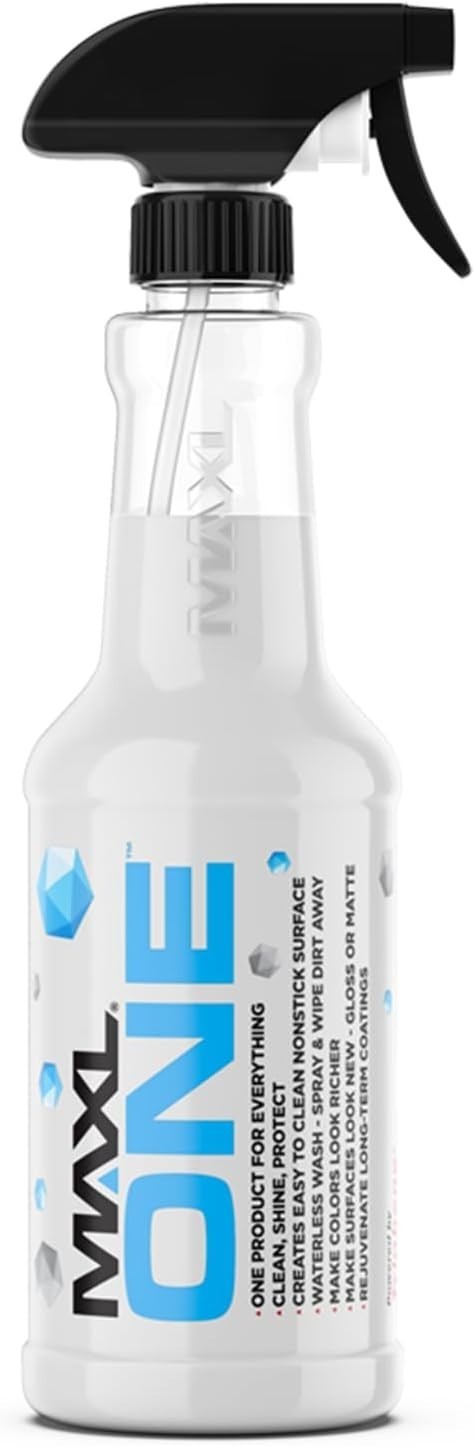 MAXLONE Car Spray with Triphene,Quick Spray & Wipe All Purpose Waterless