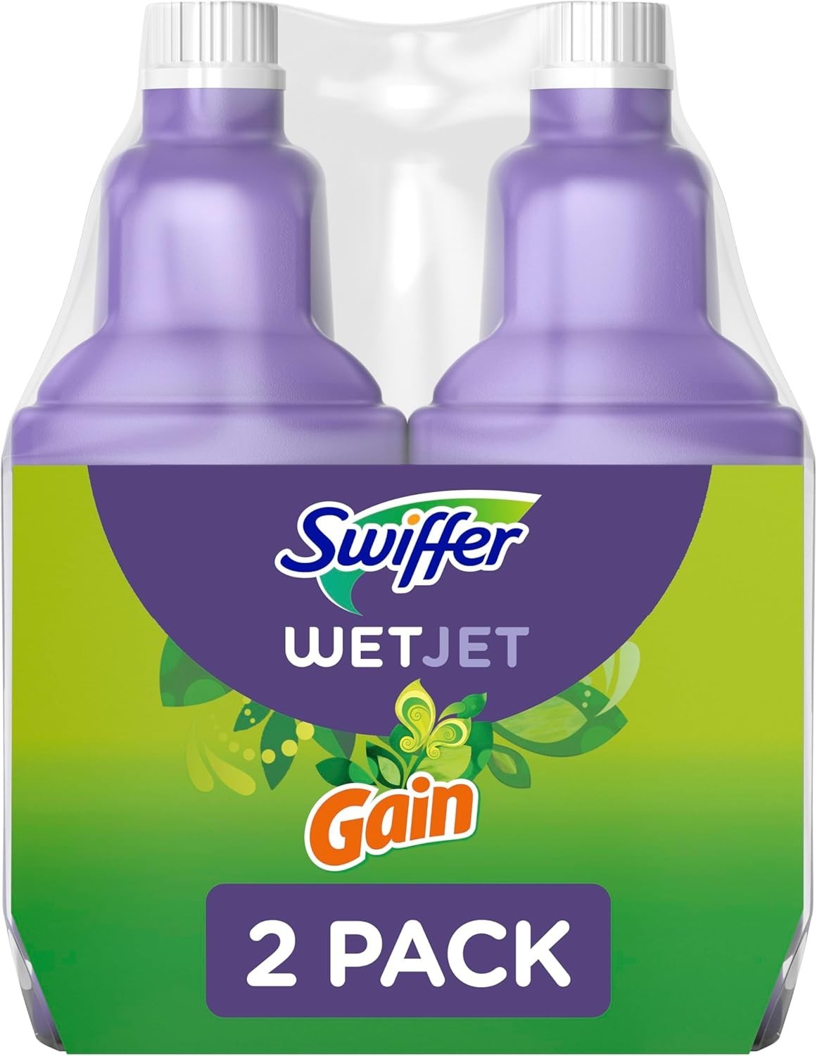 Swiffer Wetjet Multi-Purpose and Hardwood Liquid Floor Cleaner Solution Refill,