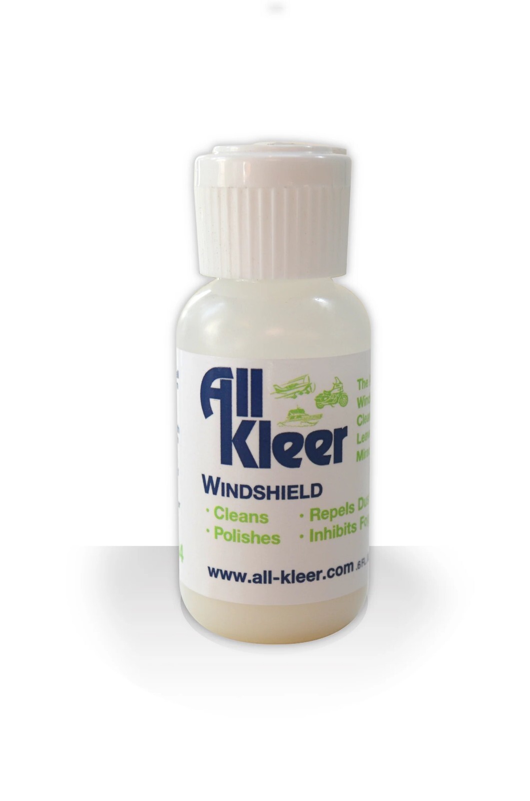 All Kleer Plastic Polish & Cleaner 0.6 oz. Sample Bottle
