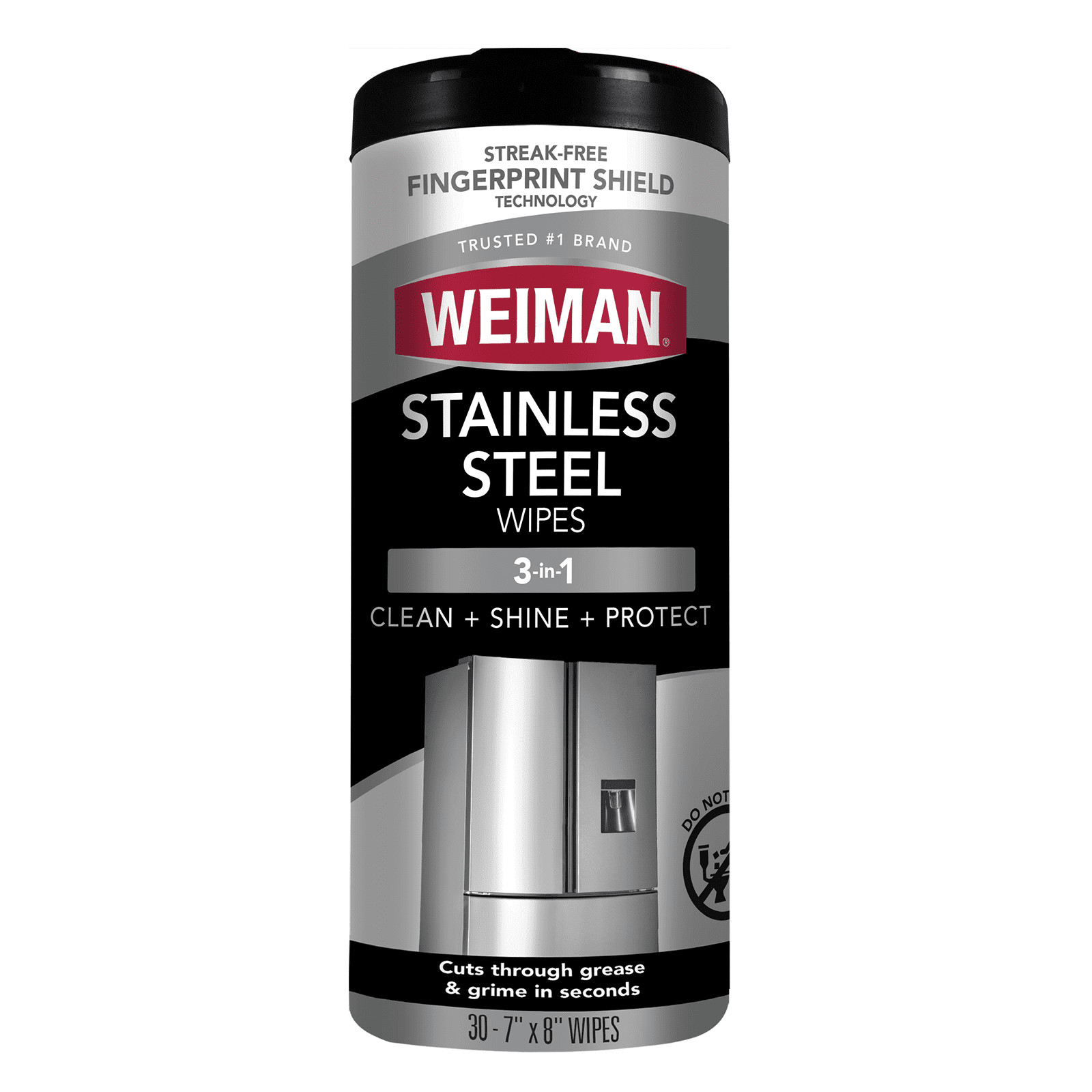 (2 pack)Stainless Steel Appliance Cleaning Wipes, Streak-Free Shine, 30 Count