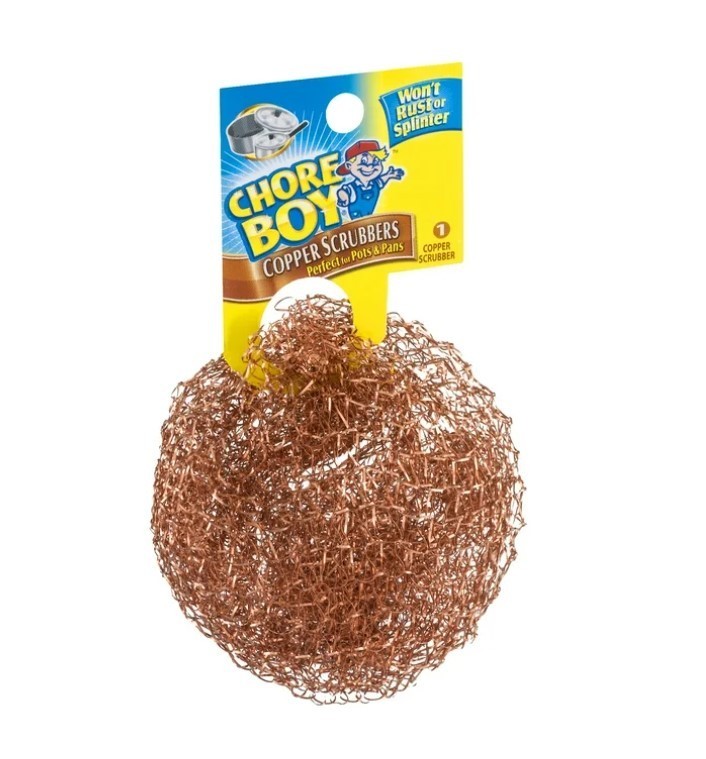 Case of 216 Pcs Chore Boy Copper Scrubbers, Perfect for Pots and Pans