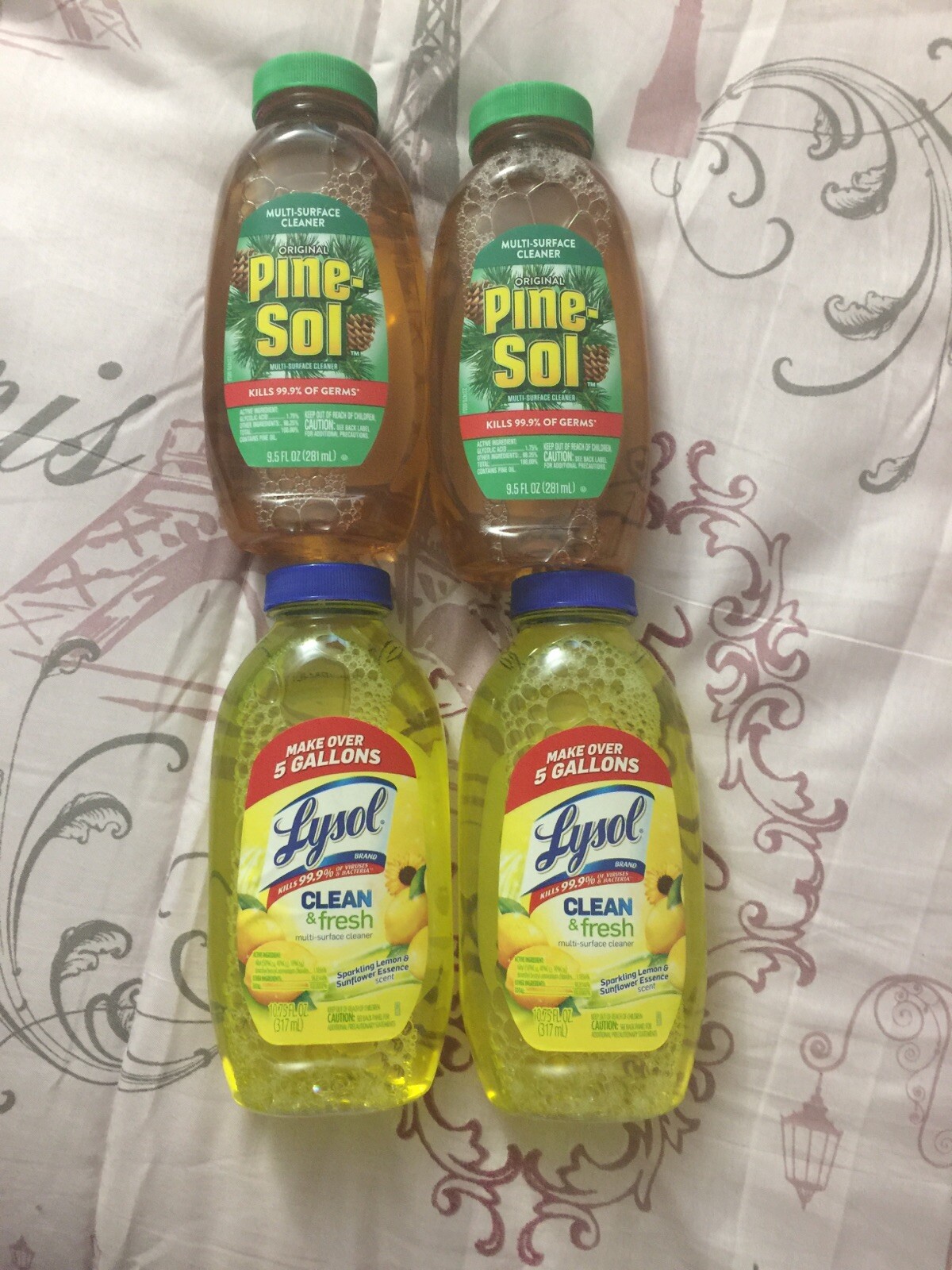 4 Pk Pine Sol Mix And Match Clean And Fresh 10 Oz Makes Over 5 Gallons Each