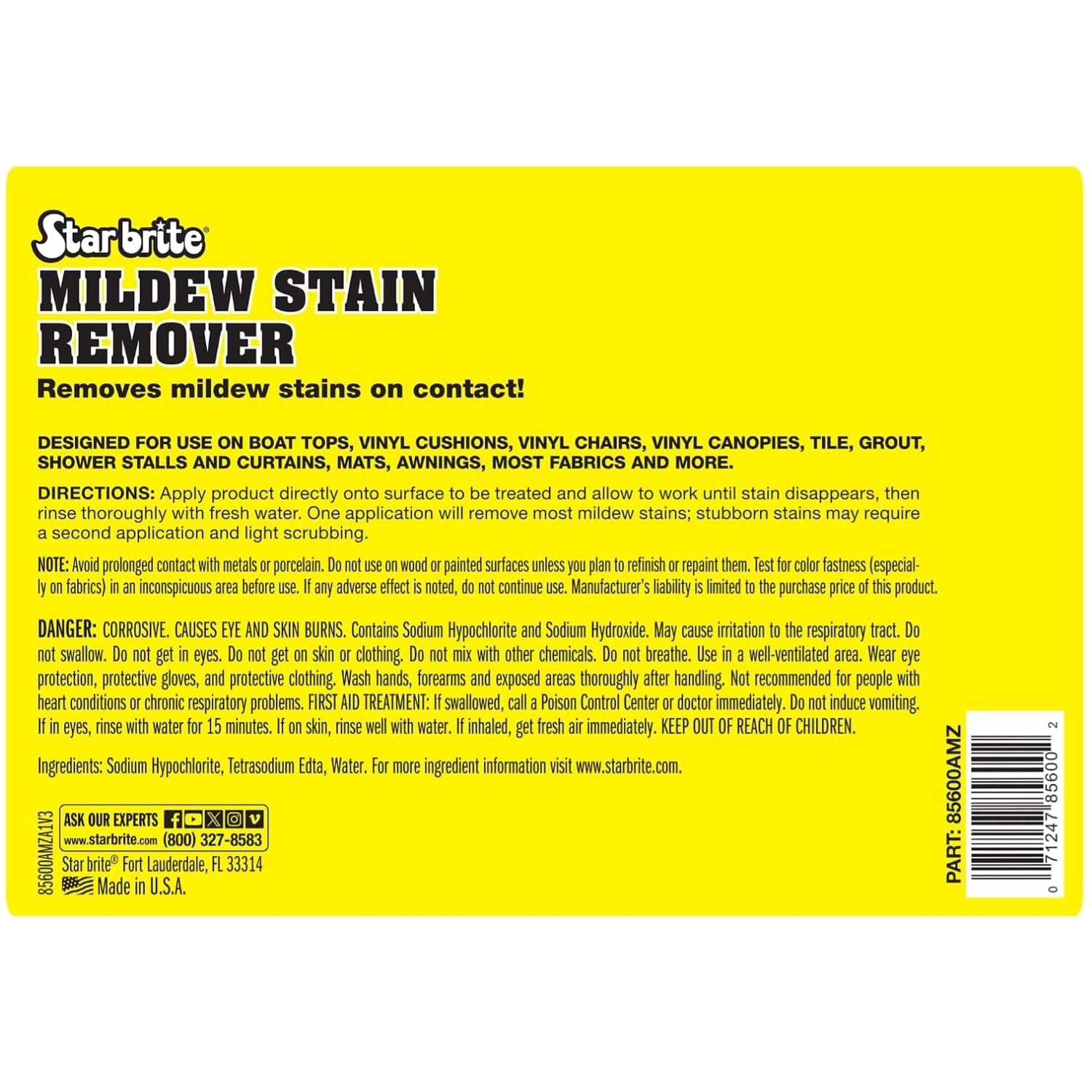 Professional Strength Stain Cleaner