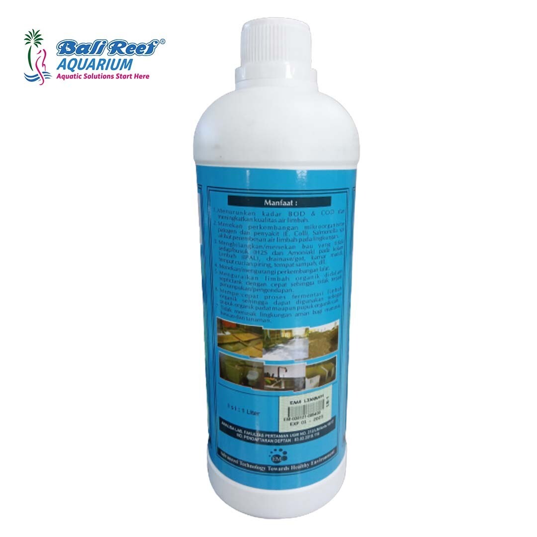1 Liters EM4 Waste and Toilet Treatment