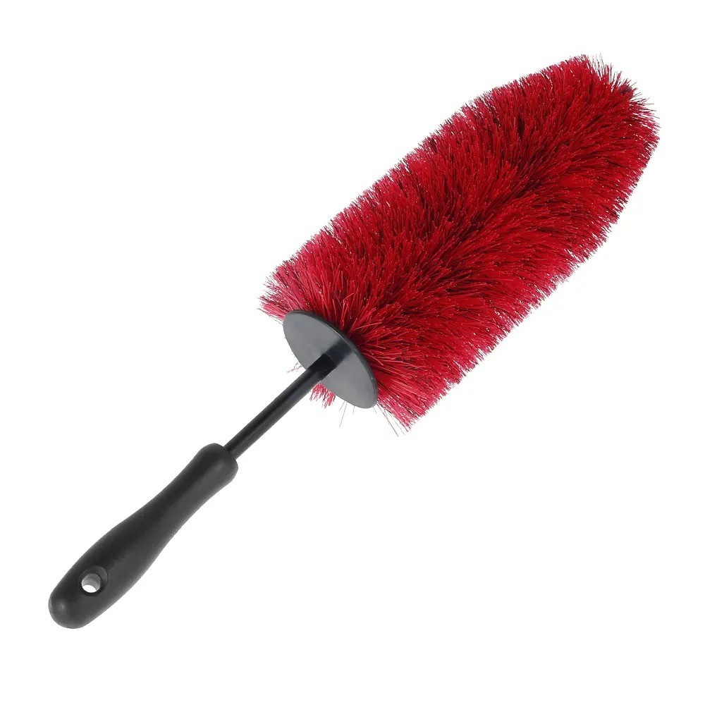 45cm Car Wheel Rim Tire Cleaning Brush Soft Bristle Auto Detailing Tool