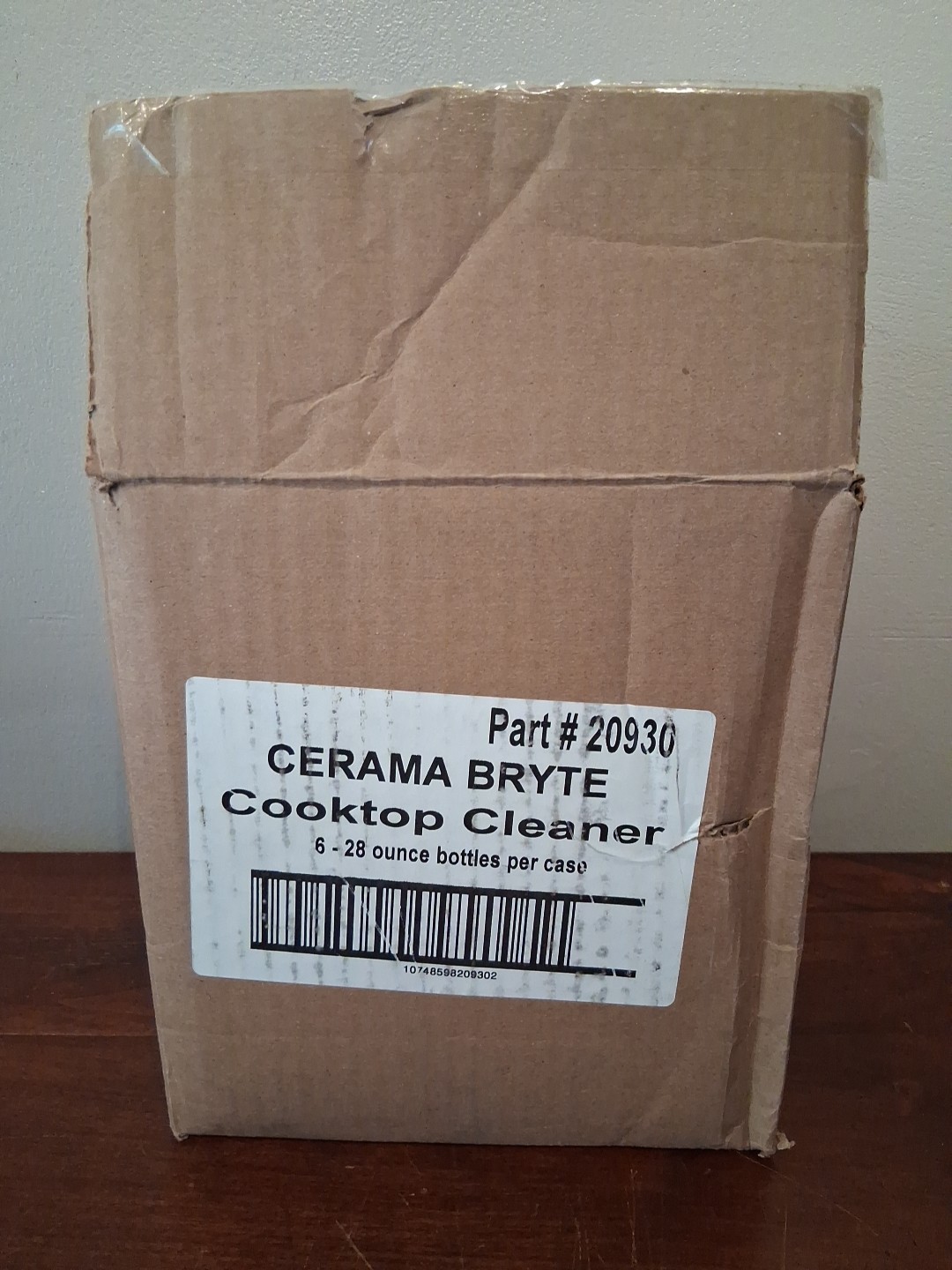 NEW Cerama Bryte Cooktop & Stove Top Cleaner Glass-Ceramic Surfaces 6 PACK 28 OZ