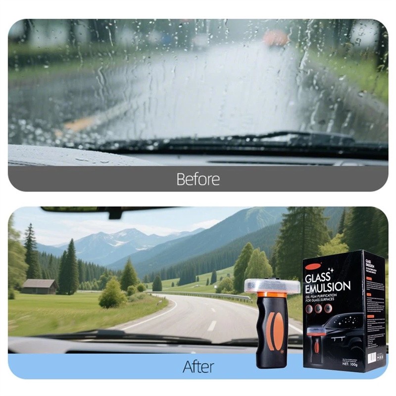 Qifor Glass Cleaner,Qifor Car Oil Film Cleaner Glass Guard,Automotive Oilfilm