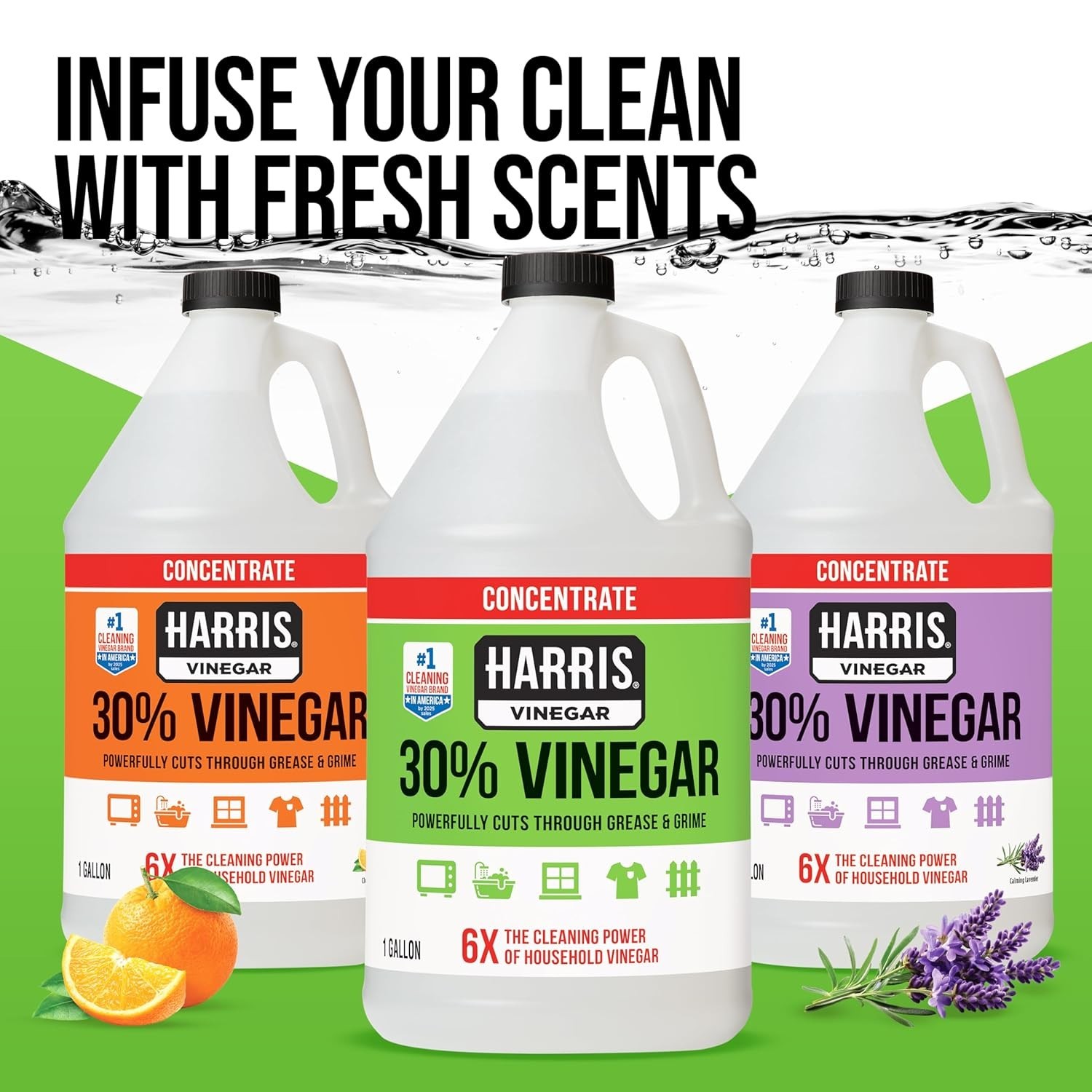 30% Vinegar Concentrated Extra Strength — All Purpose Cleaner for Home, Garde…