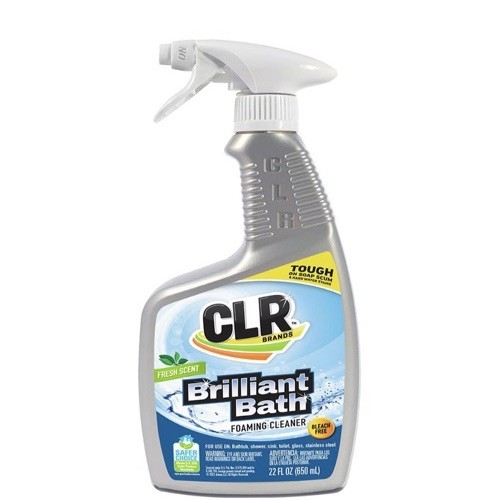 CLR Brilliant Bath Foaming Multi-Surface Cleaner, Fresh Scent, 22 fl oz (3 Pack)