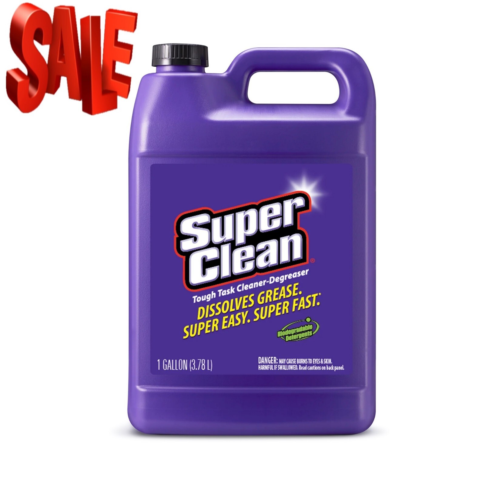 Super Clean Tough Task Cleaner-Degreaser – 1 Gallon | 128 Fluid Ounces
