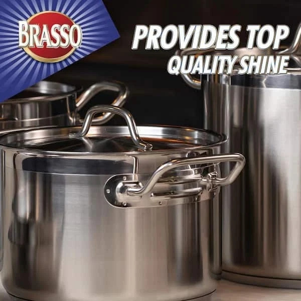 Brasso Multi-Purpose Metal Polish 8 Oz. (3-Pack)