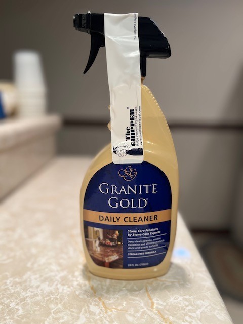 Granite Gold Daily Cleaner for Granite, Marble, Quartz Spray Bottle 24 ounces