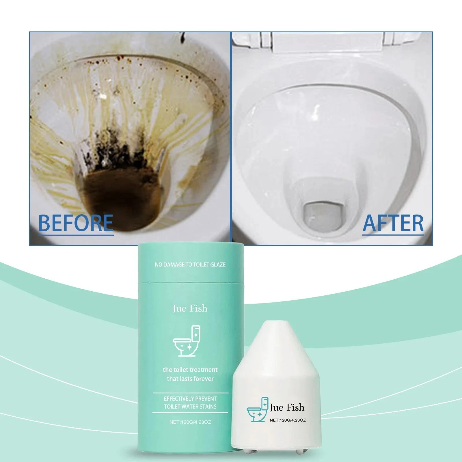 Krazy Klean Pro Toilet Bowl Cleaner, Crazy Klean Toilet Cleaner, Automatic Re.