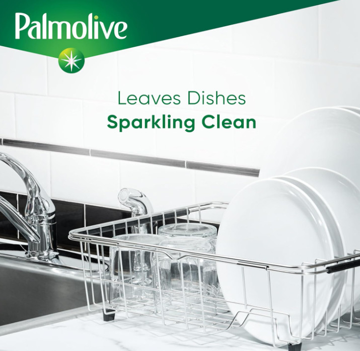 Palmolive Ultra Dishwashing Liquid Dish Soap, Pure + Clear Fragrance Free – 32.5