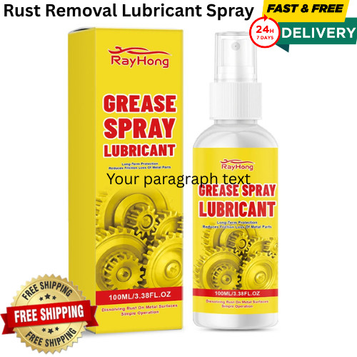 1 PC Anti-Rust Lubricant Spray & Rust Remover, Rust Removal Lubricant Spray