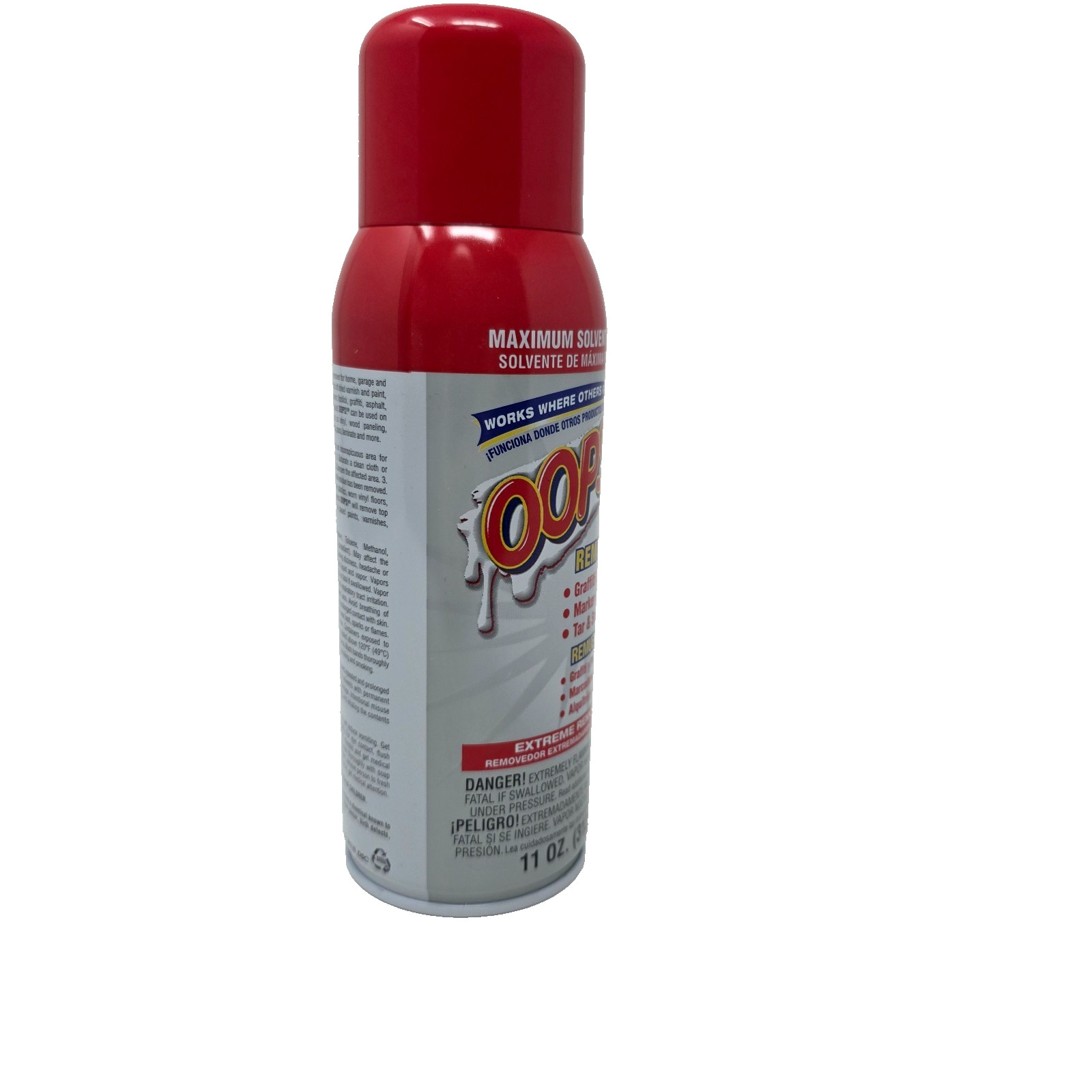 OOPS! Extreme Paint Remover 11oz Spray Can Discontinued