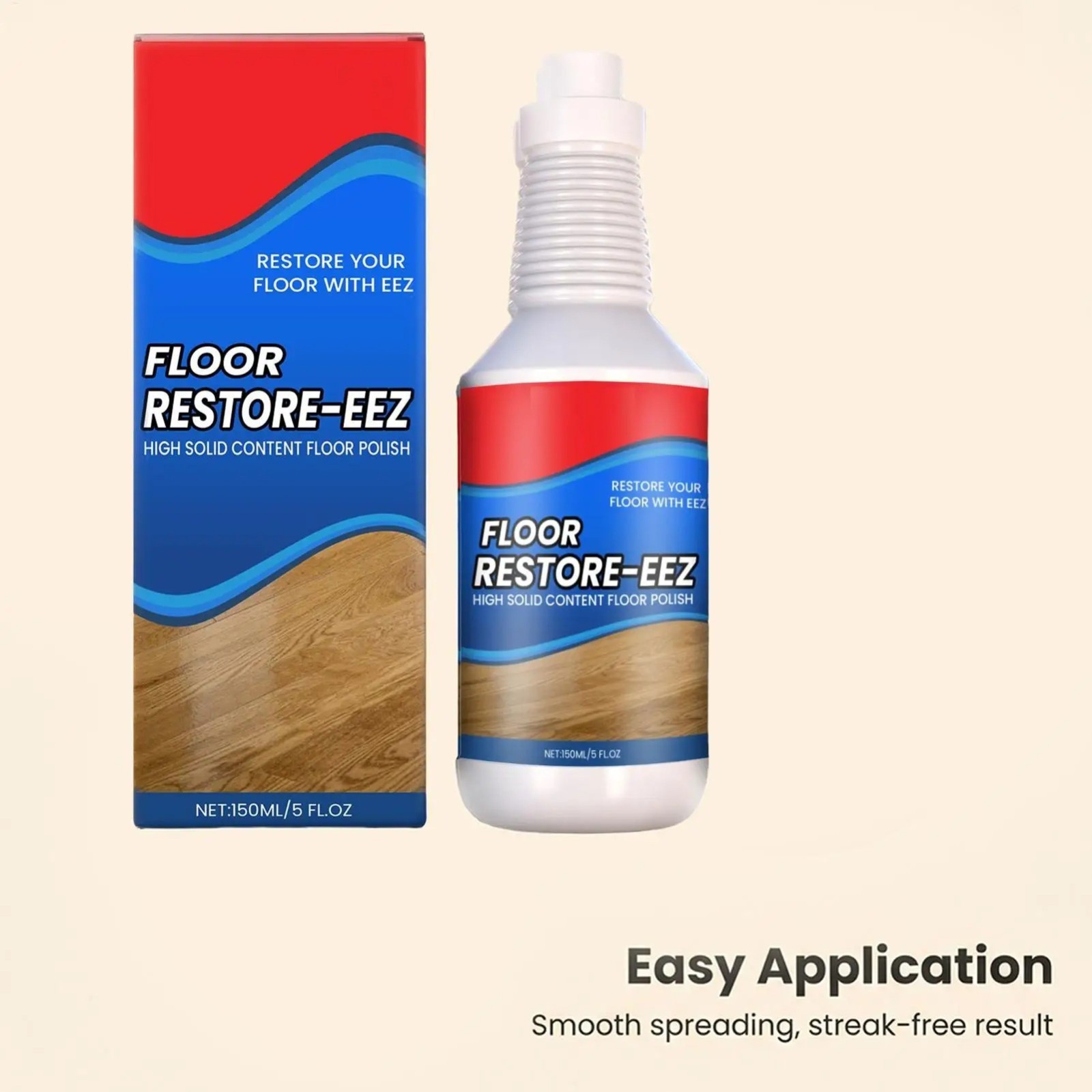 2x 150ml Clean-Eez Ultimate Floor Restorer Polish Revitalize,Protect,Shine Wood