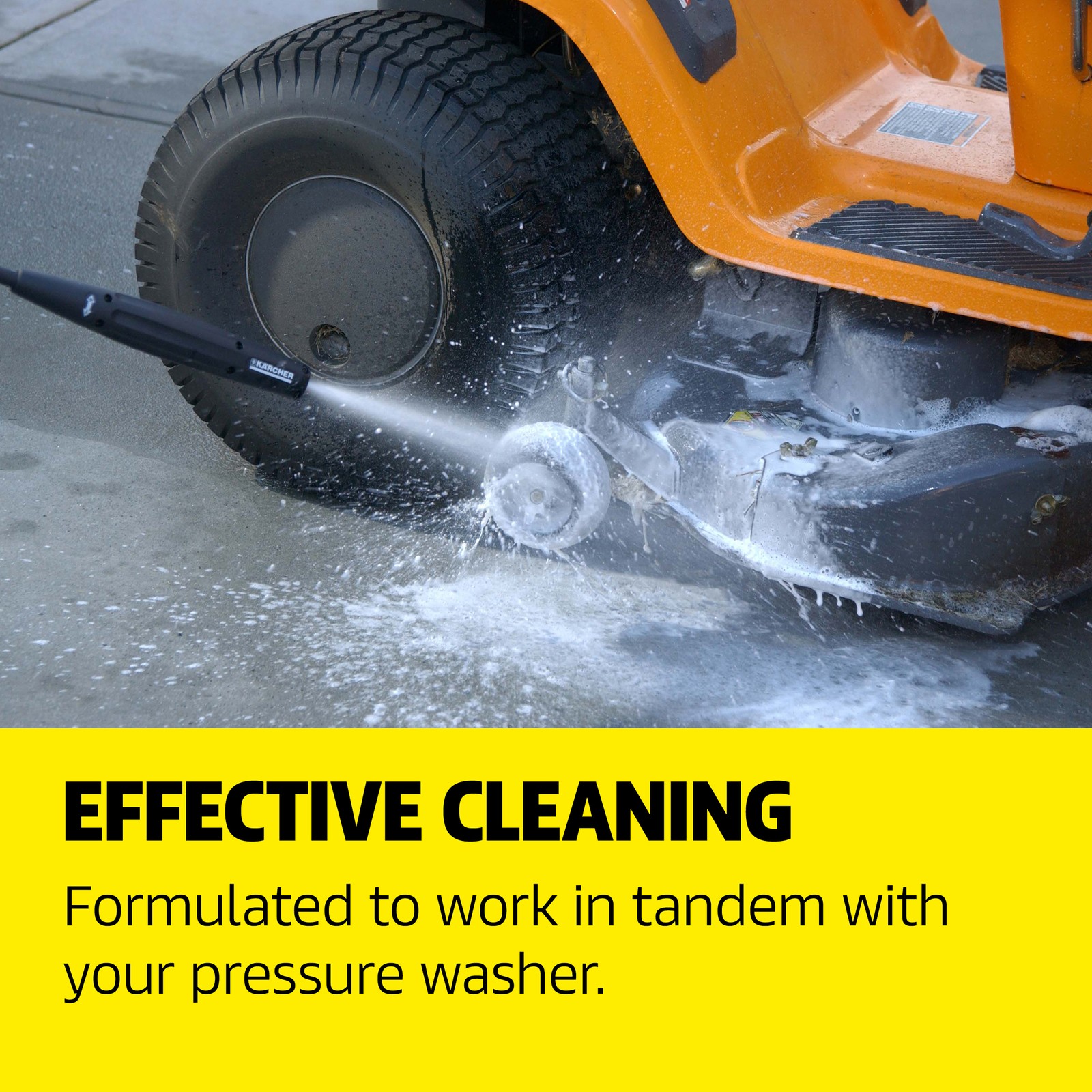 Kärcher Pressure Washer Detergent, Multi Purpose Cleaner – 1 Gallon