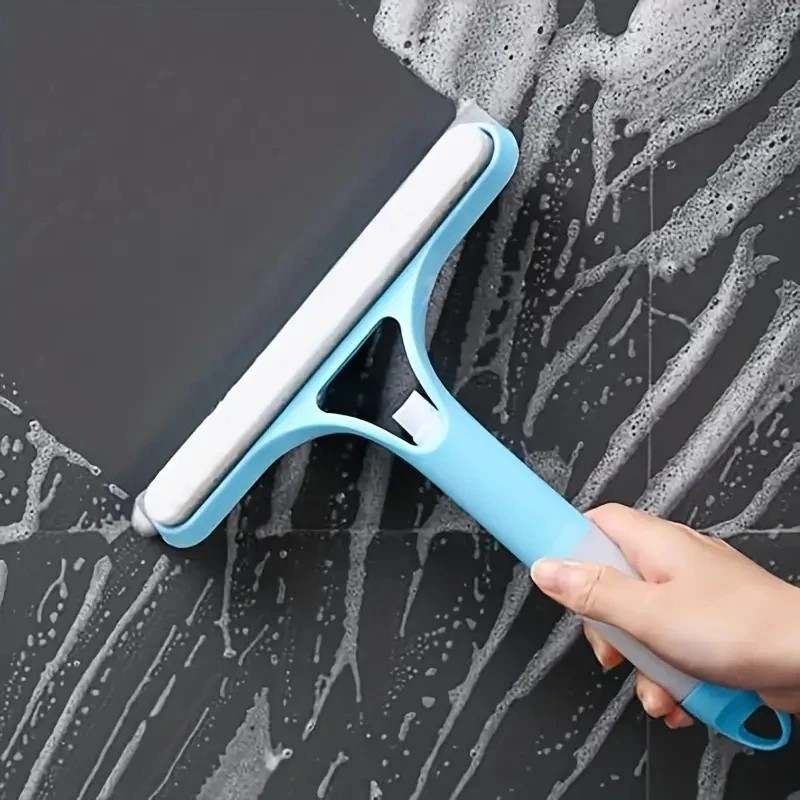3-in-1 Spray Bottle Glass Squeegee Set Streak Free Window Mirror Cleaner Gift