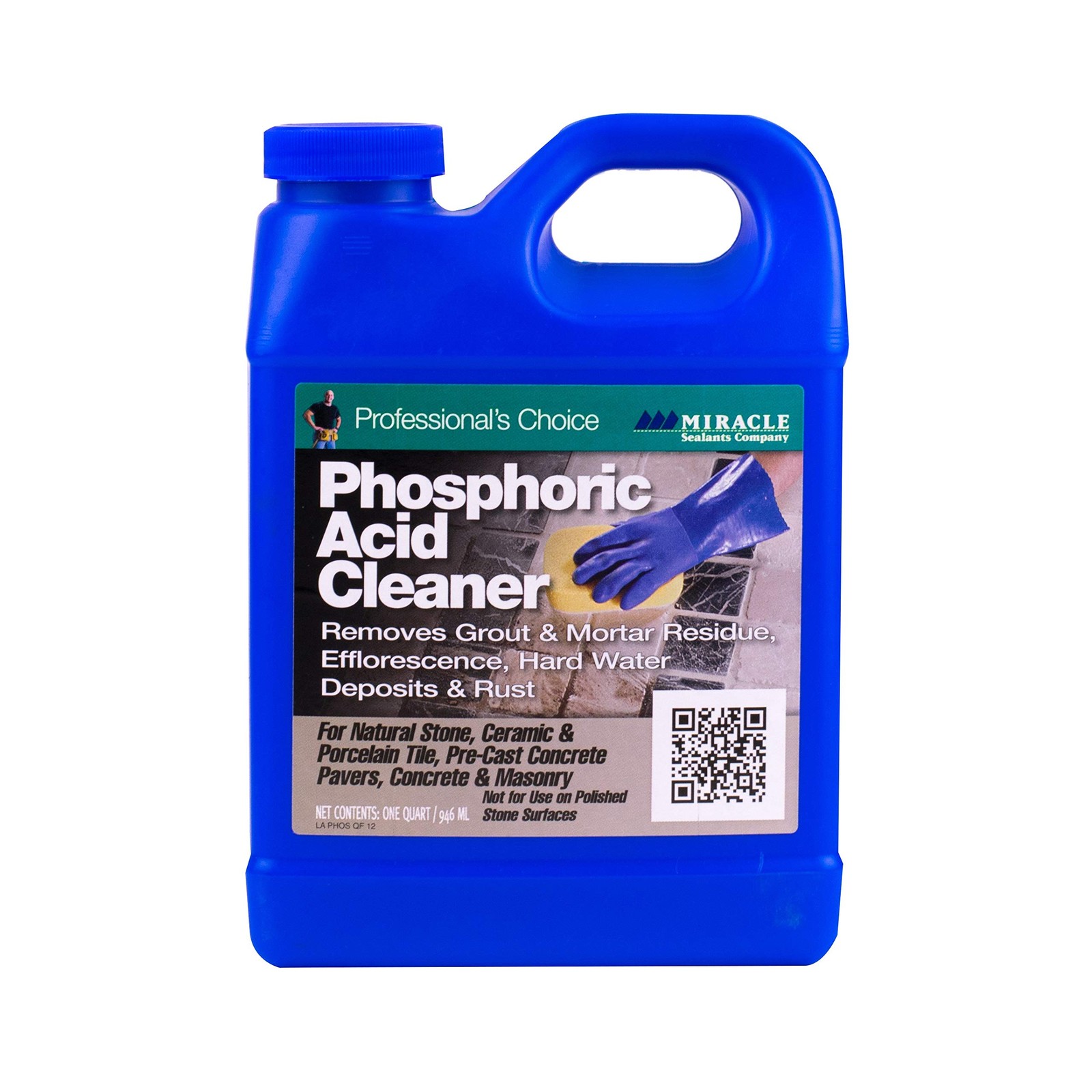 Miracle Sealants Phosphoric Acidic Cleaner for Tile, Stone, Pavers & Masonry,…