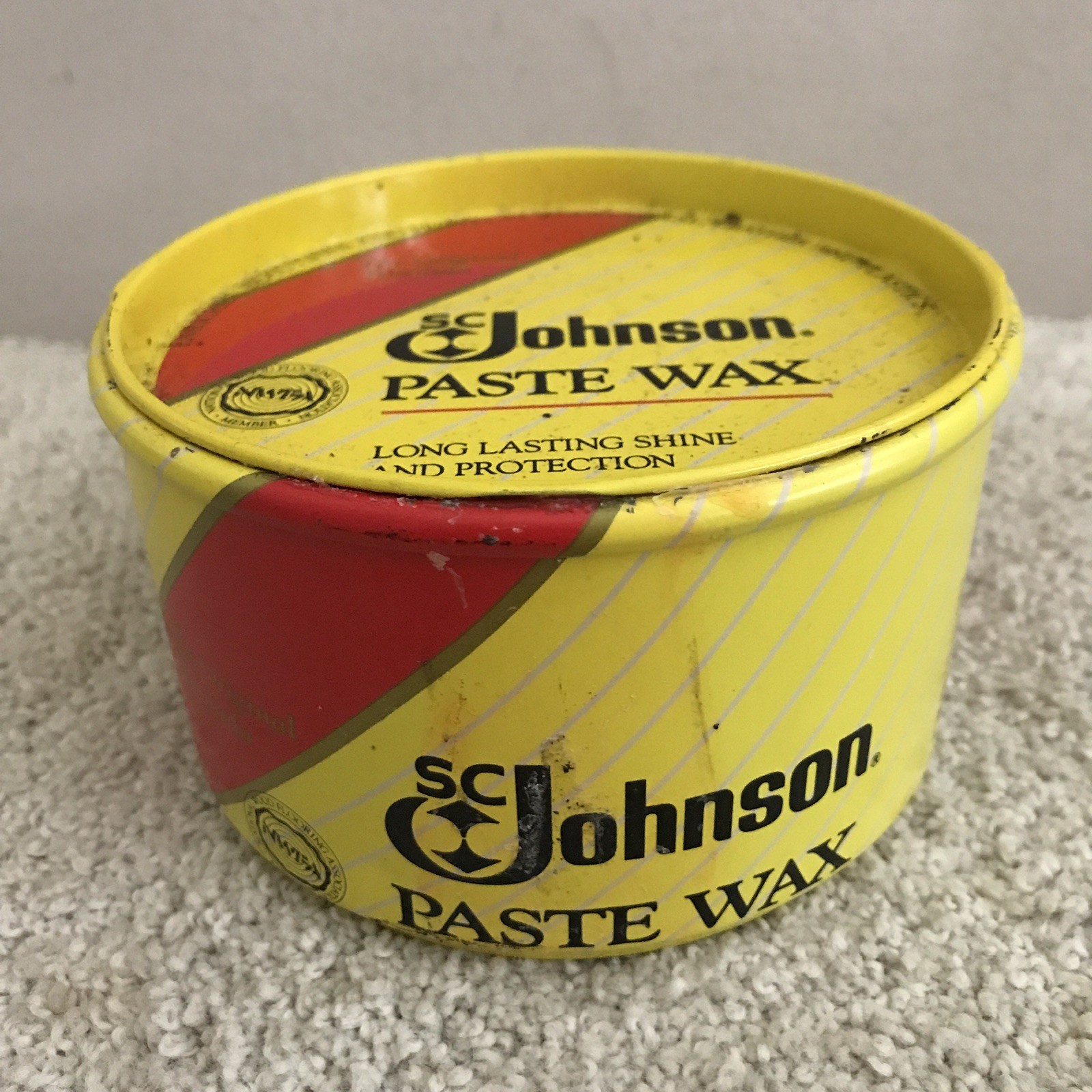 SC Johnson Paste Wax The Original Formula 16oz ~90% Full – Discontinued