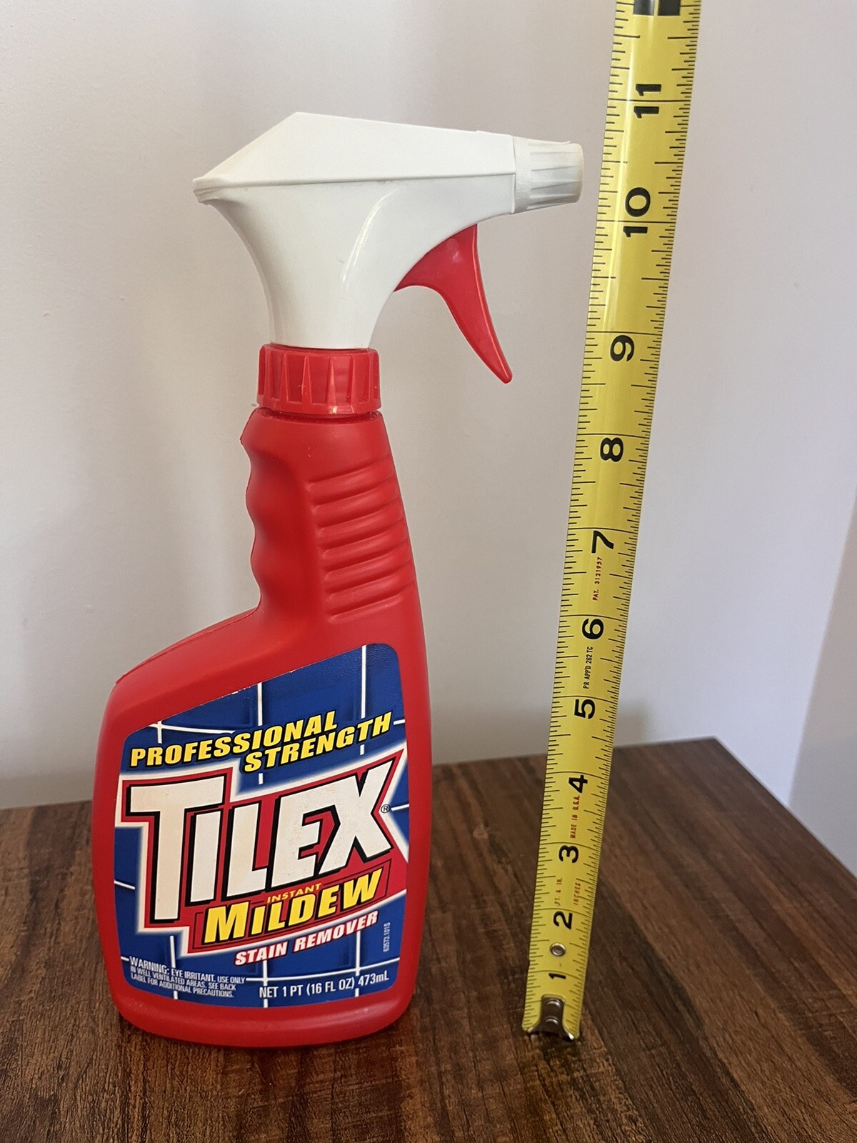 1 Professional Strength Tilex Instant Mildew Stain Remover Red bottle 55% Full