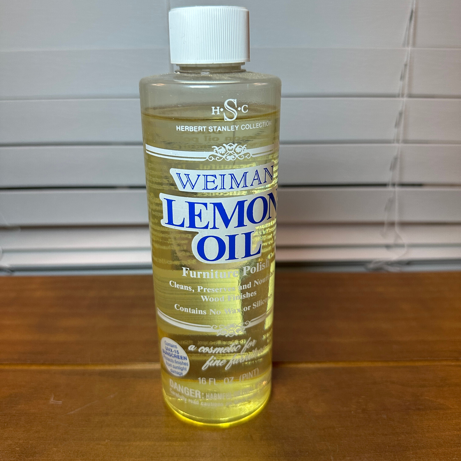 Used Weiman Lemon Oil Furniture Wood Polish 16 Oz Herbert Stanley 90% Remaining