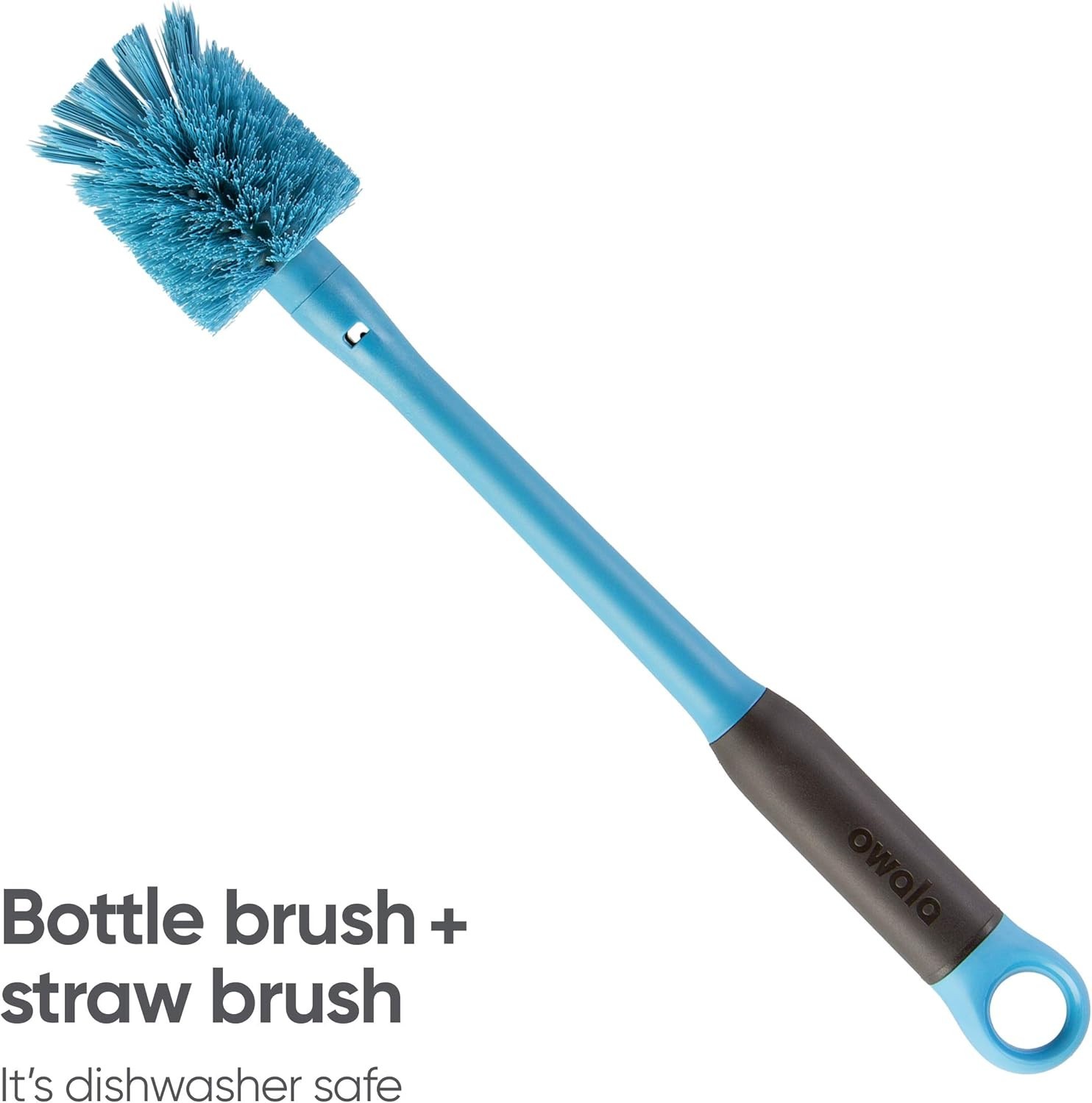 Dishwasher Safe Water Bottle Cleaner with Hidden Straw Brush – Sleek & Practical