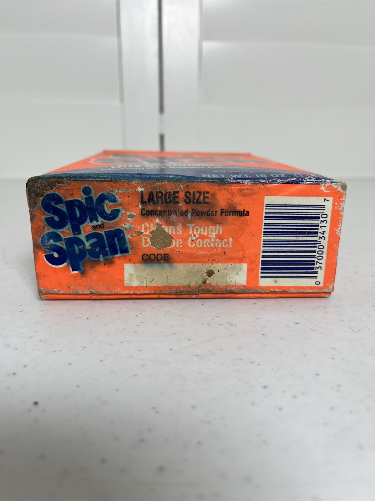 1987 Spic and Span Multi-Purpose Cleaner Concentrated Powder Guessing 4 oz Left