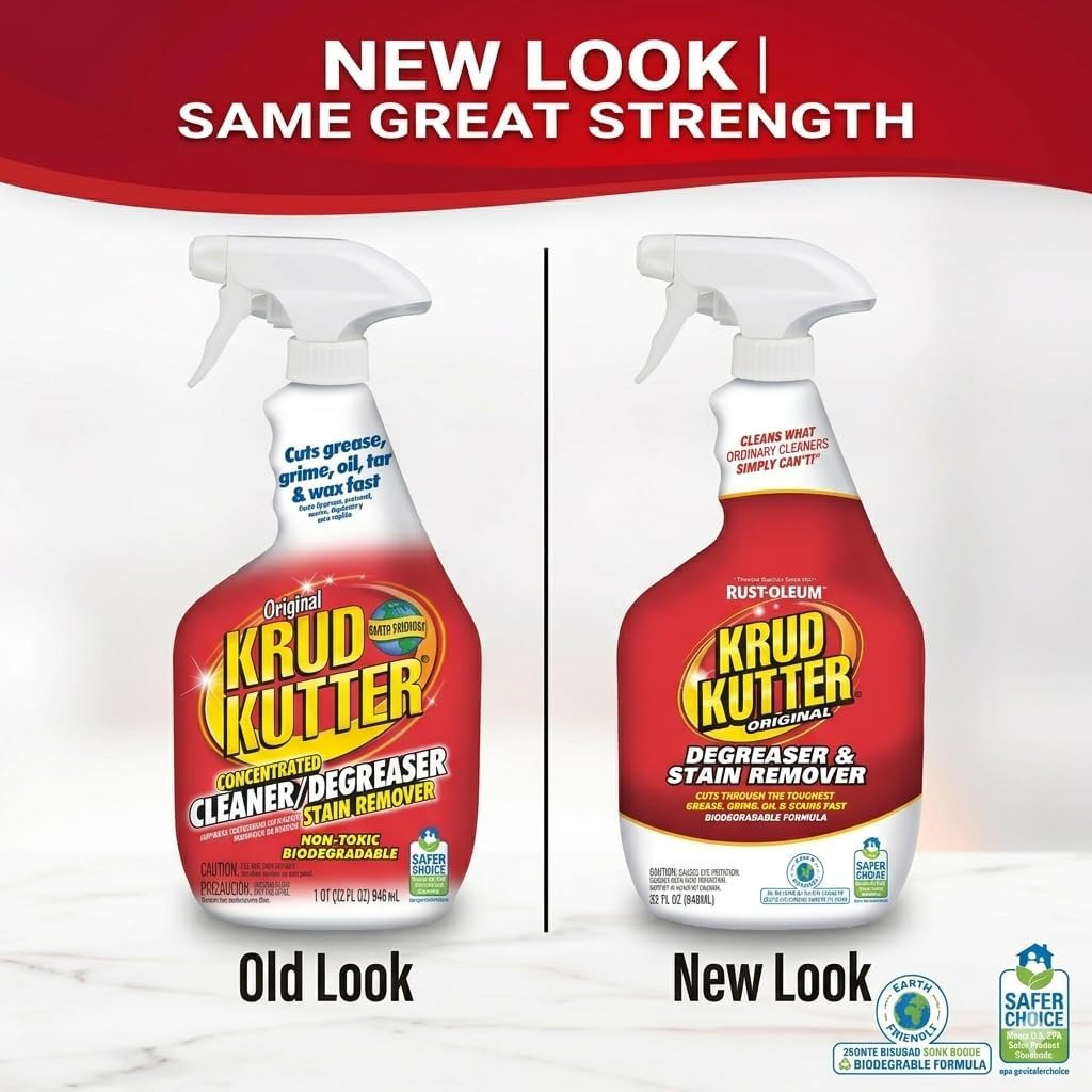 Original Cleaner Degreaser Spray, 32 oz, Heavy Duty Multi Surface Cleaner for Gr