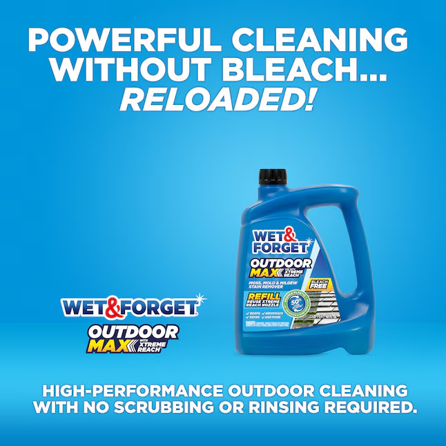 Wet & Forget 48-fl oz Mold and Mildew Stain Remover Concentrated Outdoor Cleaner