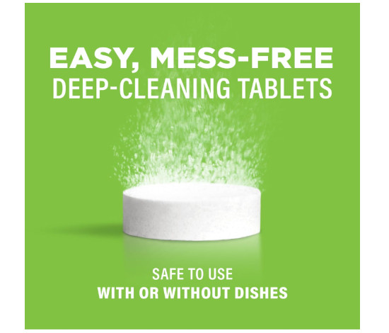 Affresh Dishwasher Cleaner, Helps Power Away Odor Causing Bacteria 6 Tablets
