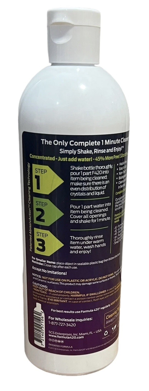 16 oz Formula 420 Concentrated Daily Use Cleaner – Makes 32oz