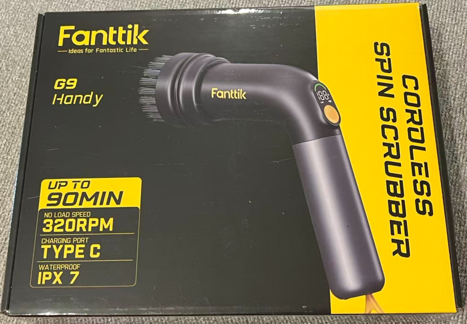 Fanttik G9 Handy Cordless Electric Spin Scrubber