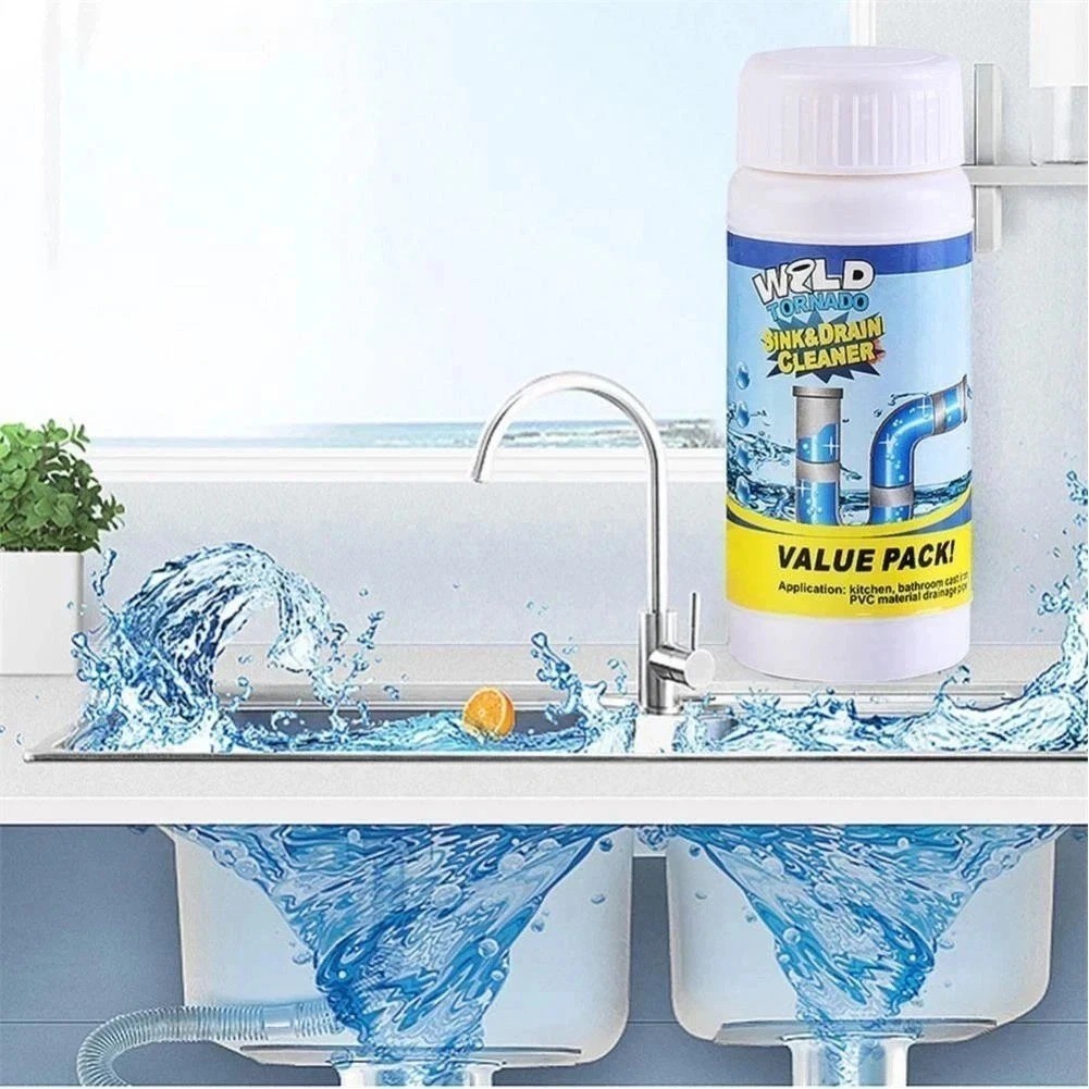1-5x Wild Tornado Powerful Sink Drain Cleaner High Efficiency Clogging Remover