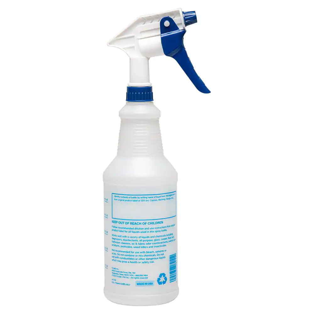 Ecolab Heavy Duty Pro Spray Bottle 32 Oz Chemical Resistant High-Output Sprayer