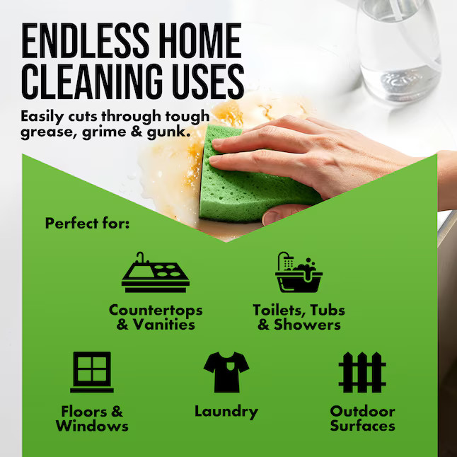 Harris 30% Concentrated Vinegar 1-Gallon Multi-Use All-Purpose Cleaning Solution