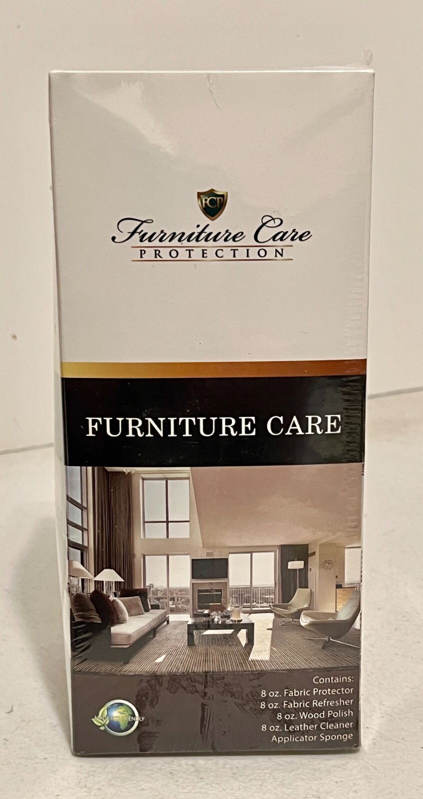 Protector/Refresher/Polish/Cleaner Furniture Care Protection Kit: NEW SEALED