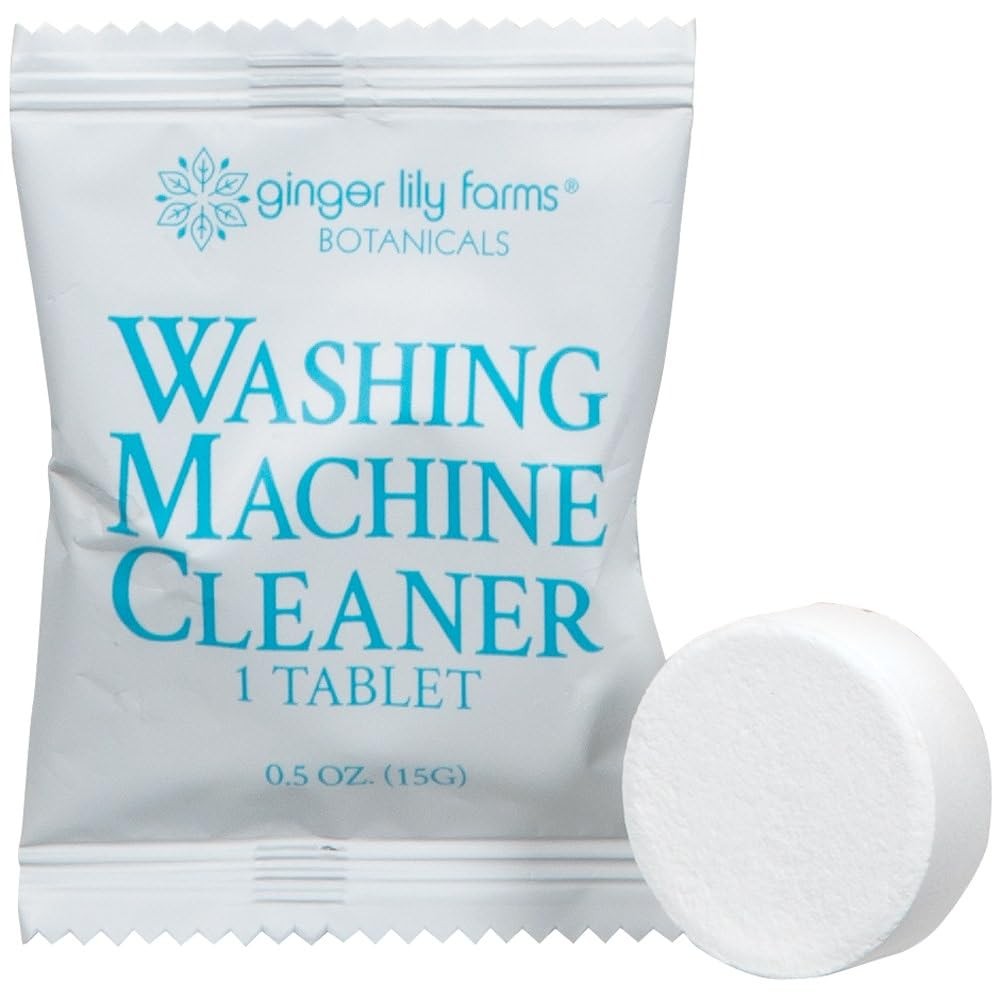 Best Ginger Lily Farms Botanicals Washing Machine Cleaner Tabs Deep Cleaning