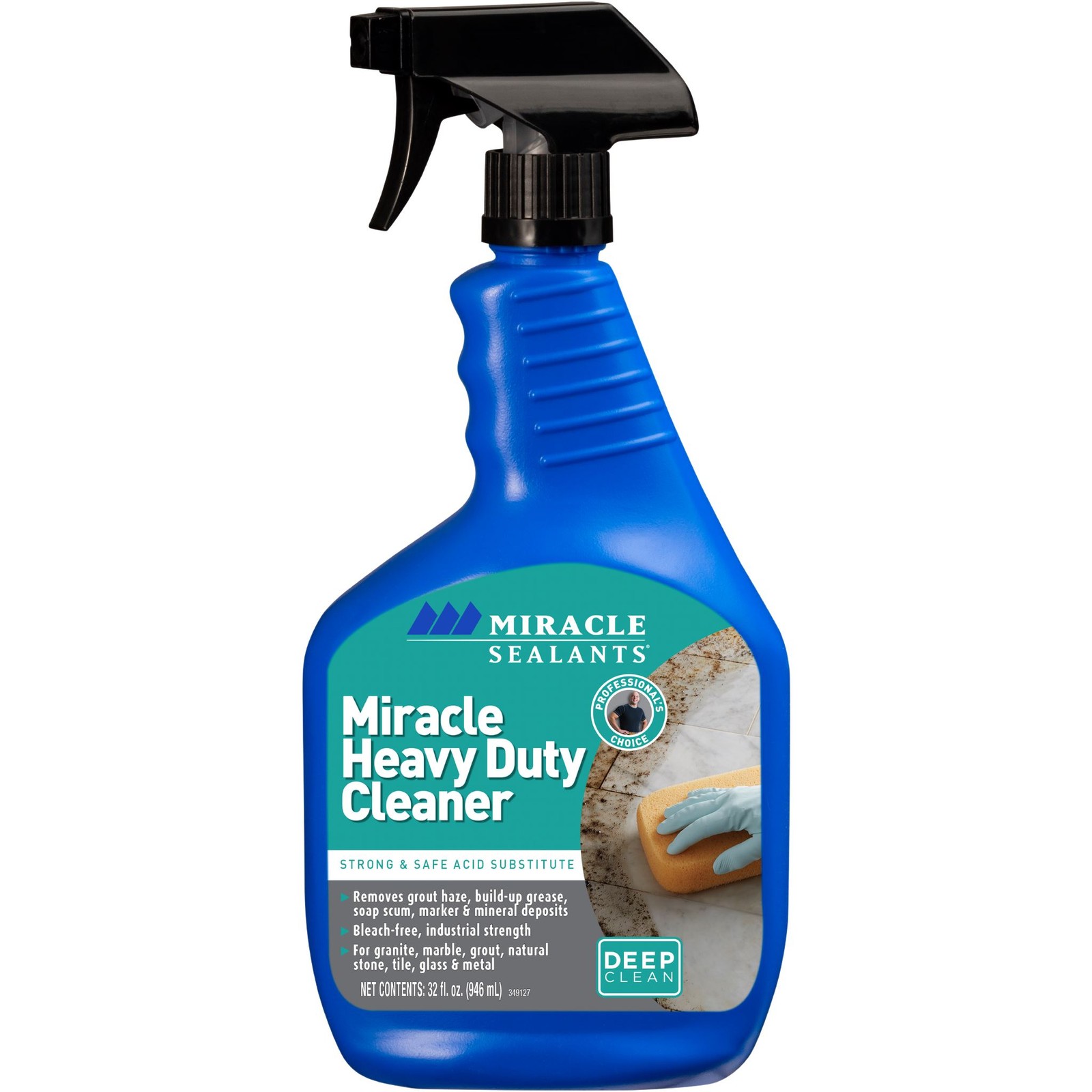 Miracle Sealants Miracle Heavy-Duty Cleaner (Acid Substitute) 32 OZ Spray