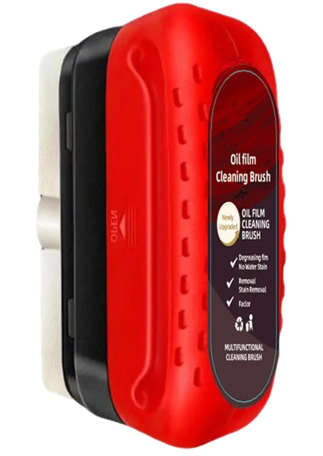 Automotive Oil Film Cleaning Brush, Windshield Cleaner for Car Windows & Glass