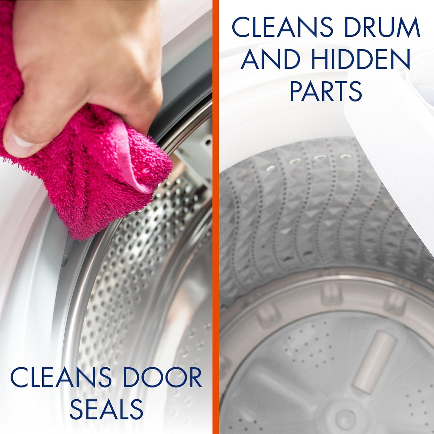 Washing Machine Cleaner, Helps Remove Odor, Buildup, and Limescale, Fresh Scent,