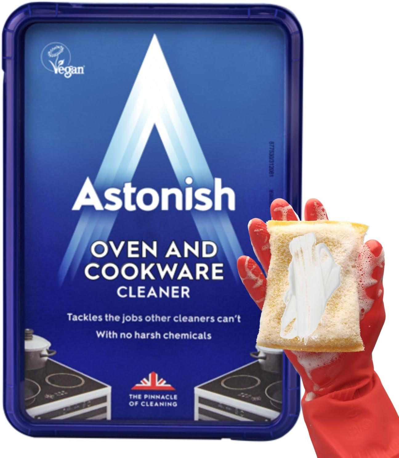 Oven & Cookware Cleaning Paste for Glass, Appliances, Ceramics, Stovetop & Pyrex