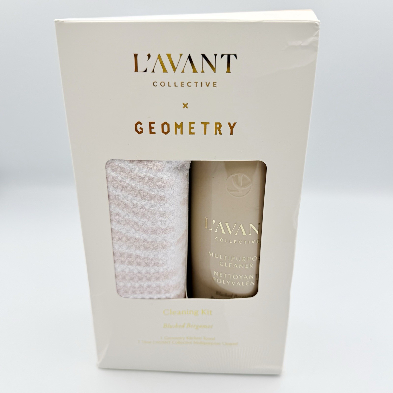 L’AVANT Collective x Geometry Plant-Based Multipurpose Cleaning Kit BERGAMOT