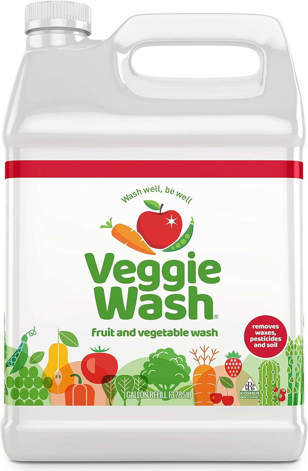 Fruit And Vegetable Ideal For Cleaning Produce 1 Gallon Unscented 128 Fl oz