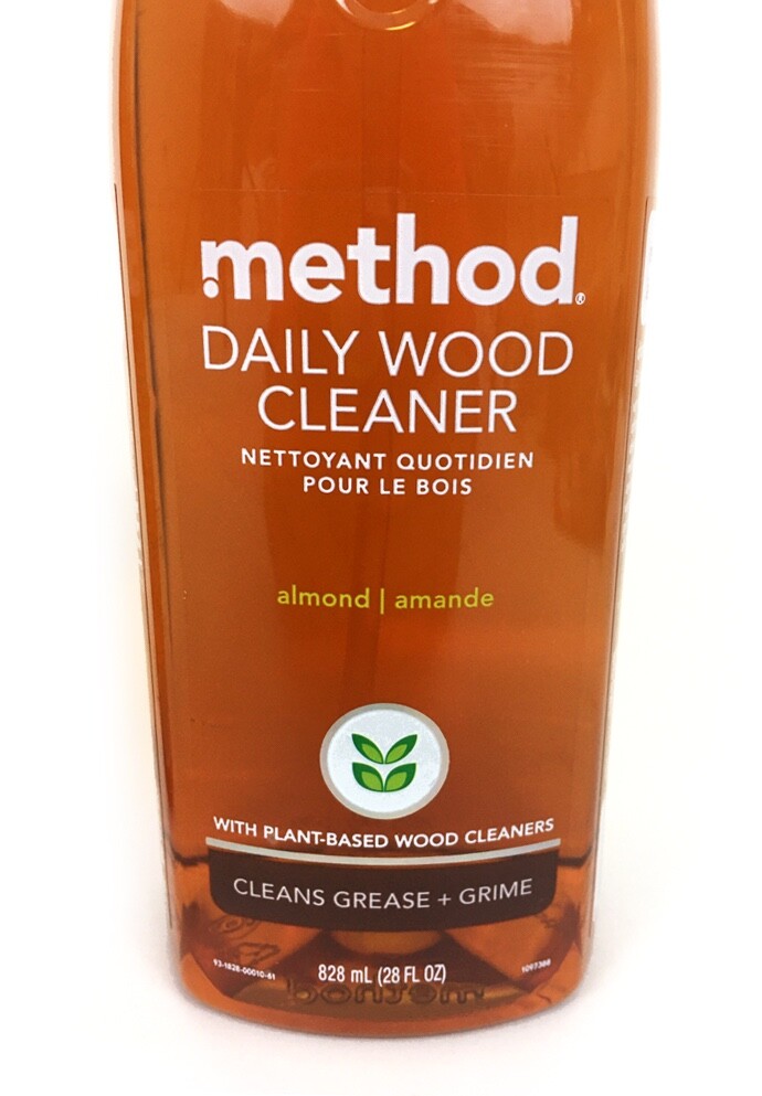 Method Daily Wood Cleaner Almond Scent Lot 2 – 28 fl oz Plant Based Wood Cleaner
