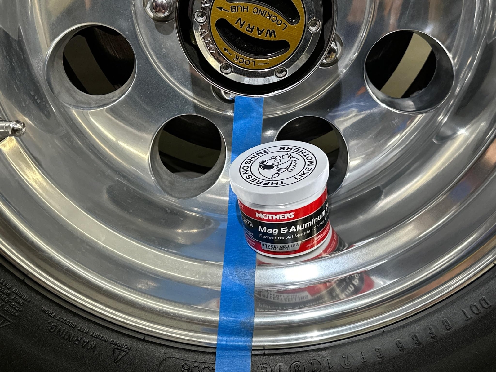 Mothers 05100 Mag & Aluminum Wheel Polish 5 oz Container All Metal Types Jew…