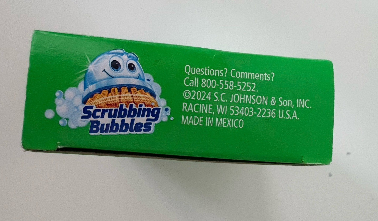 Scrubbing Bubbles Vanish Drop-Ins Toilet Cleaning Tablet 1 each Lot of 6 New!
