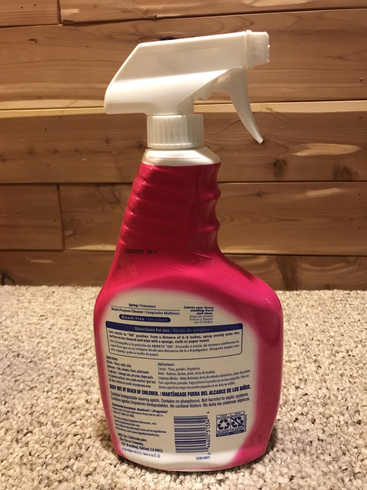 Clorox Franganzia Multi-Purpose Cleaner Spring Scent 24 FL OZ Rare Discontinued